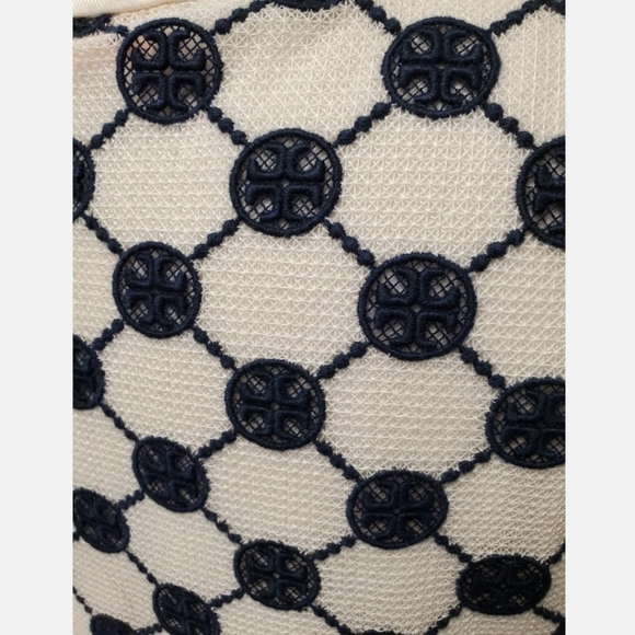 White TORY BURCH Logo Tank Dress w/Gold Coins. US 8. EUC - Picture 11 of 14